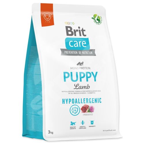 Brit Care Dog Hypoallergenic Puppy Lamb 3kg