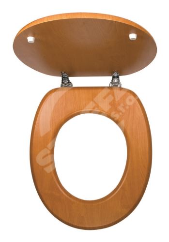 Drevené záchodové sedadlo Orechové svetlo