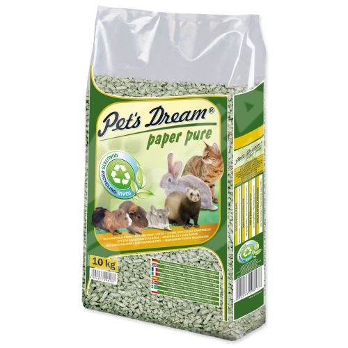 Pelety Pet´s Dream Paper Pure 10kg