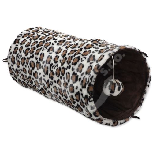 Tunel MAGIC CAT plyšový šuštiaci leopard 50 cm