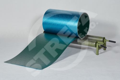 PREFA hliníkový plech Prefalz 0,70 x 650 mm, štuková farba, machovo zelená (RAL6005)