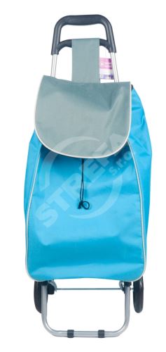 Nákupná taška TORONTO 31l, kapacita 30 kg tyrkysová/sivá