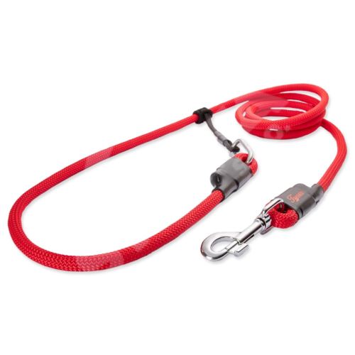 Vodítko Tamer Rope Easylong červené 3,5m, 8-50kg