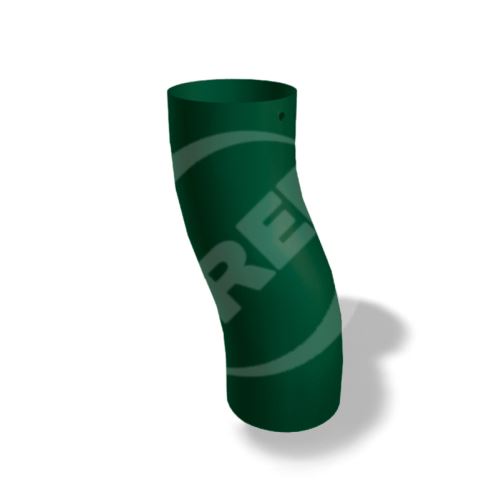 PREFA podstavcové koleno, ø 100 mm, machovo zelené