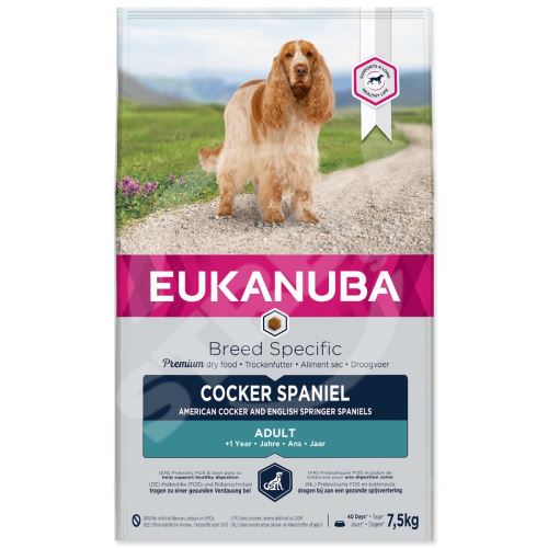 Krmivo EUKANUBA kokeršpaniel 7,5kg