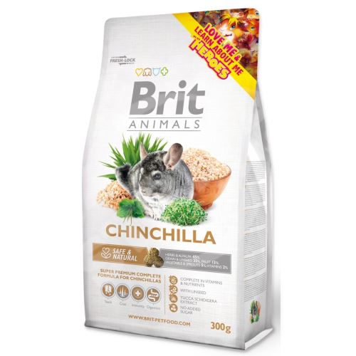 Brit Animals Complete Chinchilla 300g