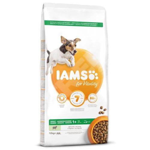 IAMS Dog Adult Small & Medium Lamb 12kg