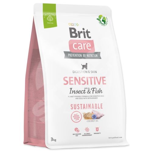 Brit Care Dog Sustainable Sensitive Insect & Fish 3kg