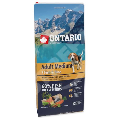 Dog Adult Medium Fish & Rice 12 kg