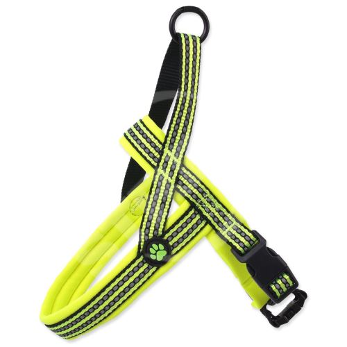 Postroj DOG Neoprene lime L/XL 1 ks