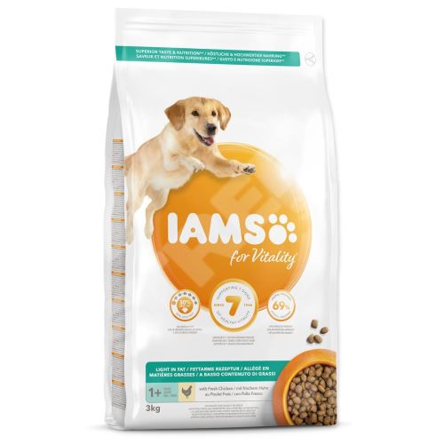 IAMS Dog Adult Weight Control Chicken 3kg