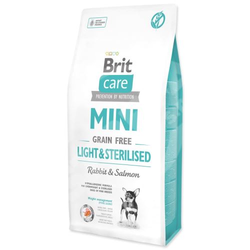 BRIT Care Dog Mini Grain Free Light & Sterilised 7 kg