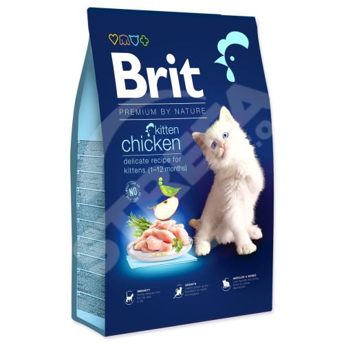 Brit Premium by Nature Cat Kitten Chicken 8kg