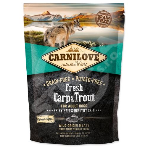 Krmivo Carnilove Dog Fresh Carp & Trout 1,5kg