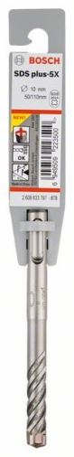 BOSCH Vrták do kladív SDS-plus-5X 10 x 50 x 110 mm 2608833797