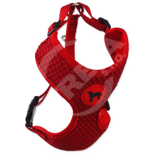 Postroj DOG Mellow red M 1 ks