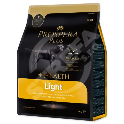 Prospera Plus Light Kuracie mäso s ryžou 3kg