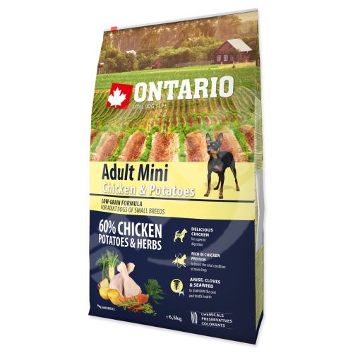 Dog Adult Mini Chicken & Potatoes & Herbs 6,5 kg