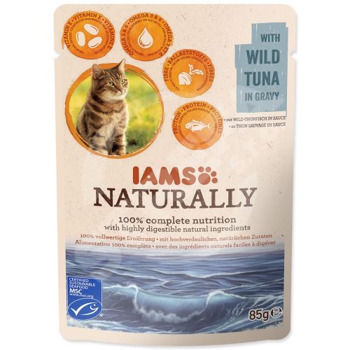 IAMS Prirodzene tuniak v omáčke 85 g