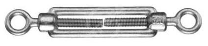 Napínač DIN 1480 oko-oko M10, ZB - balenie po 1 ks