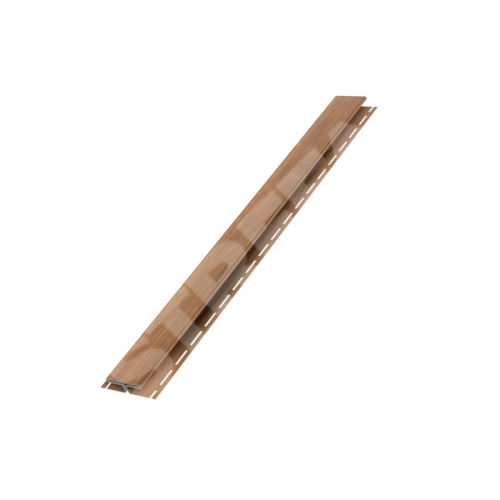 Plastový profil BRYZA "H", dĺžka 3M, Oak Winchester