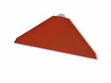 PREFA šablóna žľabu/štartéra 44x44,  Stucco povrch