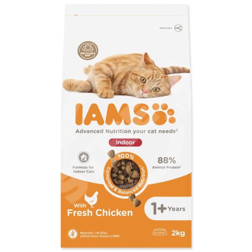 IAMS Cat Adult/Senior Indoor Chicken 2kg