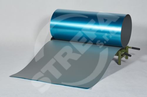 PREFA hliníkový plech Prefalz 0,70 x 650 mm SvetlosiváP.10 hladká (RAL7005)
