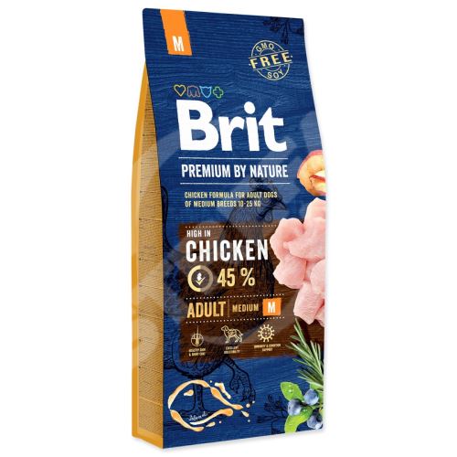 Brit Premium by Nature Adult M 15kg