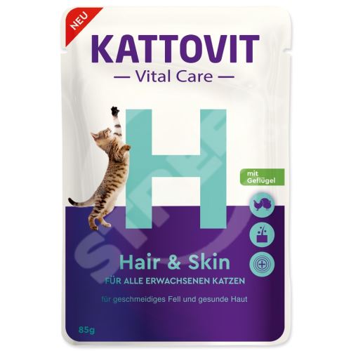 Kapsule KATTOVIT Vital Care Hair & Skin 85 g
