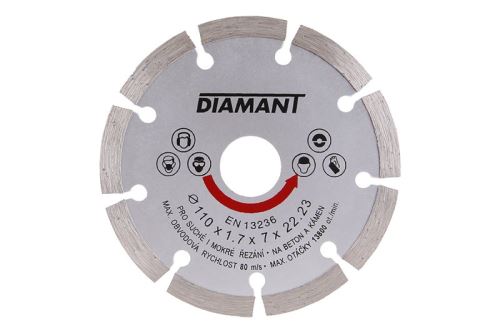 LEVIOR Kotouč diamantový DIAMANT 110x1.7x22.2mm segment 21110.01