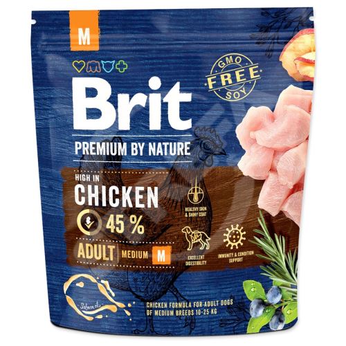 Brit Premium by Nature Adult M 1kg