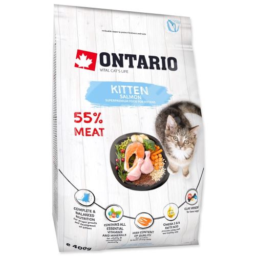 Ontario Kitten Salmon 0,4kg