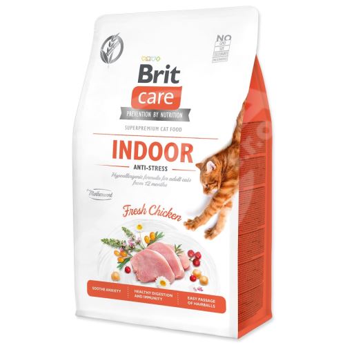 Brit Care Cat Grain-Free Indoor Anti-stress 0,4kg