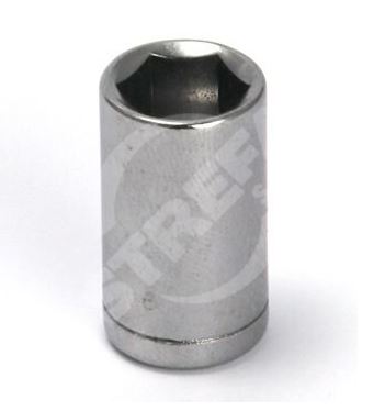 Nástrčný kľúč 6H bez magnetu 1/4" 10 mm - oceľ - balenie po 1 ks