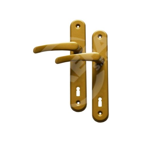 Kovanie MICHAELA rukoväť + rukoväť na dávkovací kľúč, 90 mm, zlatá