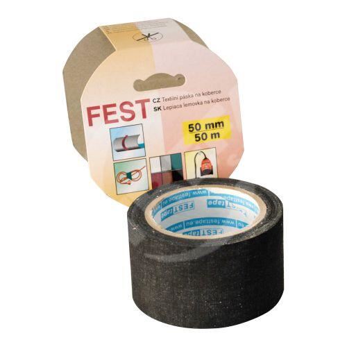 Kobercová páska textilná FEST TAPE - sivá