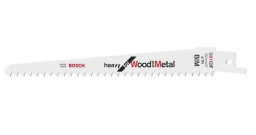 BOSCH Pílový plátok do píl ocasky S 611 DF Heavy for Wood and Metal (2 ks) 2608656271
