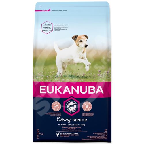 EUKANUBA Senior malé plemeno 3 kg