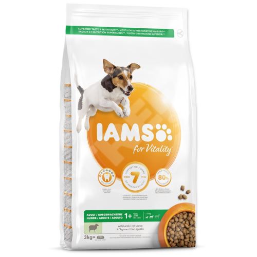 IAMS Dog Adult Small & Medium Lamb 3 kg