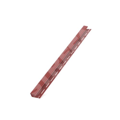 Plastový profil BRYZA "J", dĺžka 3M, červená RAL 3011