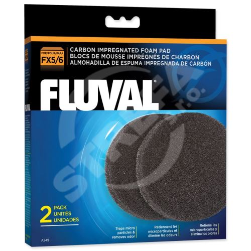 Náplň uhlíkovej peny FLUVAL FX-4, FX-5, FX-6 1 ks