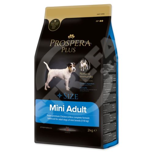 Prospera Plus Mini Adult kuracie mäso s ryžou 2kg