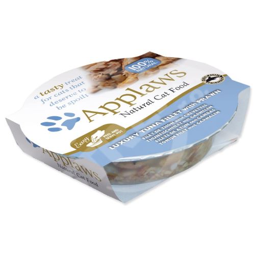 Pohár Applaws Cat Luxury Tuna and Shrimp 60g