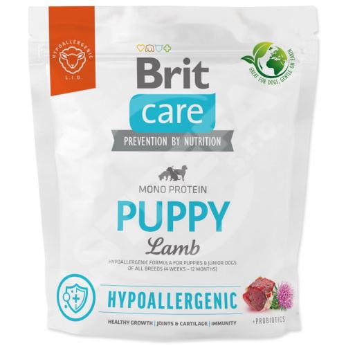 Brit Care Dog Hypoallergenic Puppy Lamb 1kg