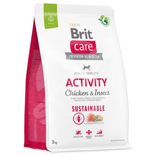 Brit Care Dog Sustainable Activity Chicken & Insect 3kg