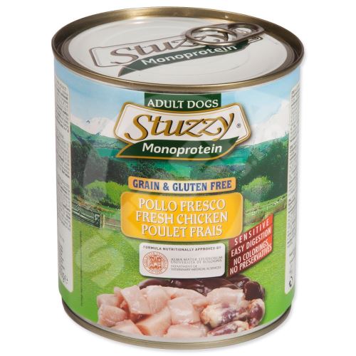 Konzerva STUZZY Dog Monoprotein chicken 800 g