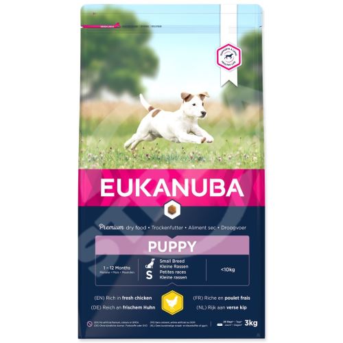 EUKANUBA šteňa malé plemeno 3 kg