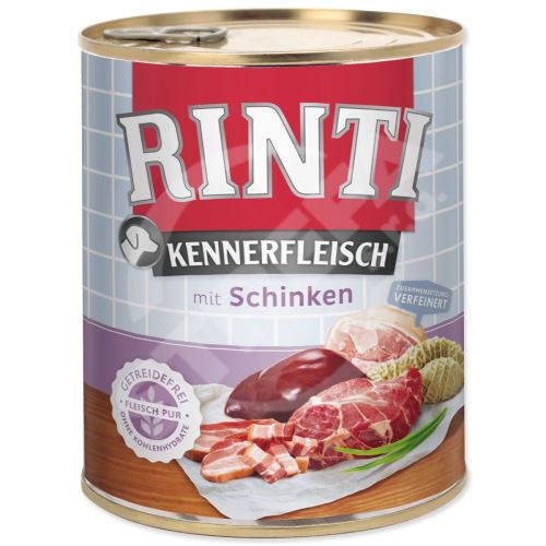 Konzervovaná šunka RINTI Kennerfleisch 800 g