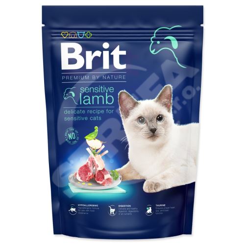 Brit Premium by Nature Cat Sensitive Lamb 800g